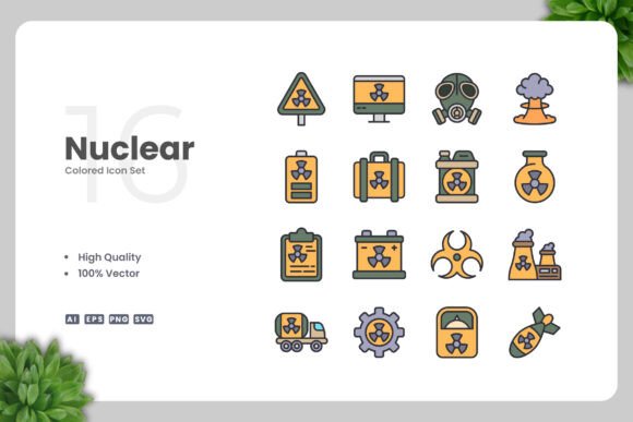 Nuclear Colored Icons: A Practical Tool for Clean, Versatile Design
