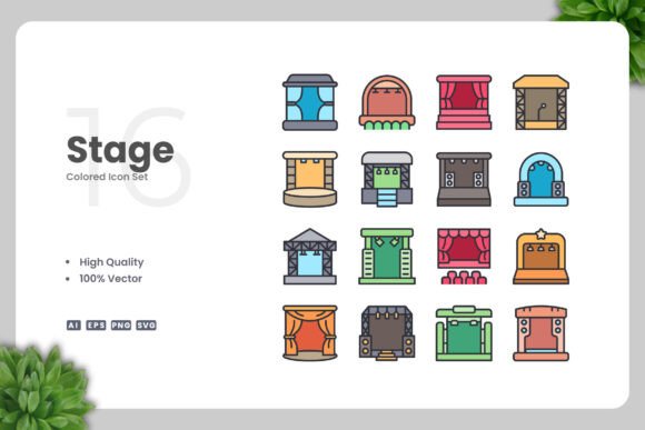 Stage Colored Icons: A Strategic Visual System for Clear Communication