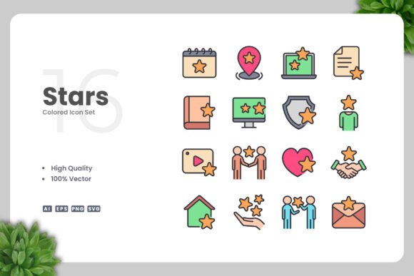 Stars Colored Icons: The Versatile Vector Set Transforming Modern Visual Communication