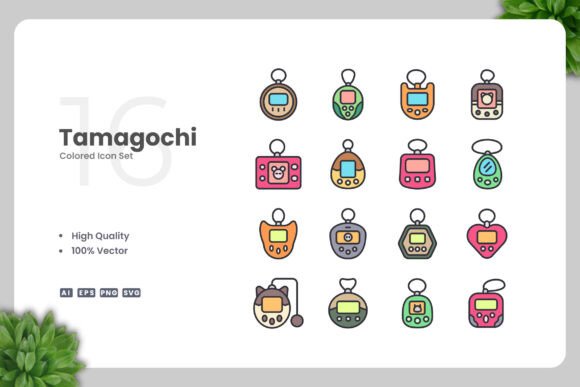 Tamagochi Colored Icons: A Practical Guide to Choosing and Using Clean Vector Icon Sets