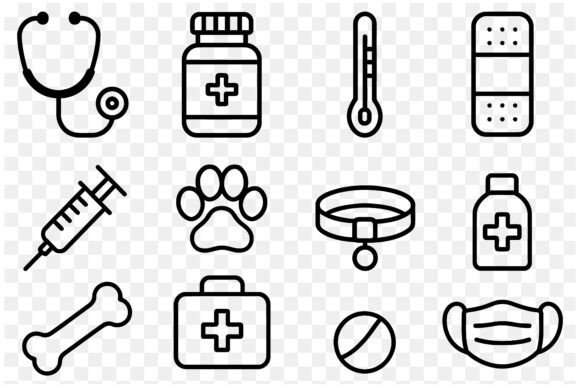 Veterinary Pet Health Icons: A Practical Guide to Minimalist Line Art for Pet Care Branding